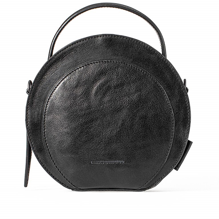 Umhängetasche Grandma's Luxury Club Mrs. Croissant Black Smoke, Farbe: schwarz, Marke: Aunts & Uncles, EAN: 4250394956216, Abmessungen in cm: 21x20x7.5, Bild 1 von 10