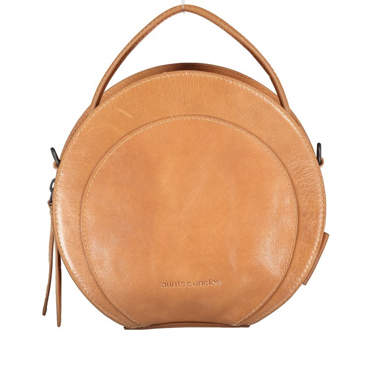 Umhängetasche Grandma's Luxury Club Mrs. Croissant Caramel, Farbe: cognac, Marke: Aunts & Uncles, EAN: 4250394956223, Abmessungen in cm: 21x20x7.5, Bild 9 von 10