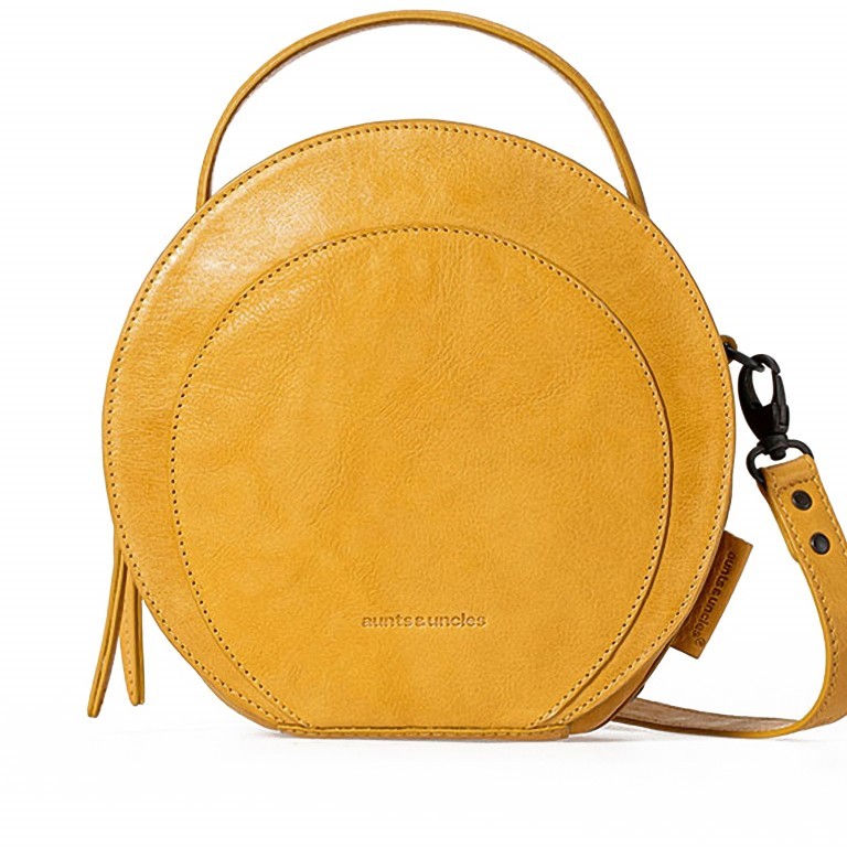 Umhängetasche Grandma's Luxury Club Mrs. Croissant Curry Powder, Farbe: gelb, Marke: Aunts & Uncles, EAN: 4250394956230, Abmessungen in cm: 21x20x7.5, Bild 1 von 10
