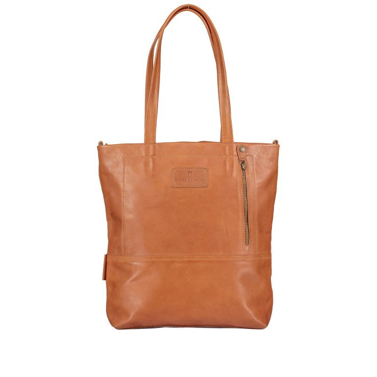 Shopper Jamie's Orchard Kiwano Cognac, Farbe: cognac, Marke: Aunts & Uncles, EAN: 4250394959187, Abmessungen in cm: 37.5x37.5x9, Bild 3 von 10