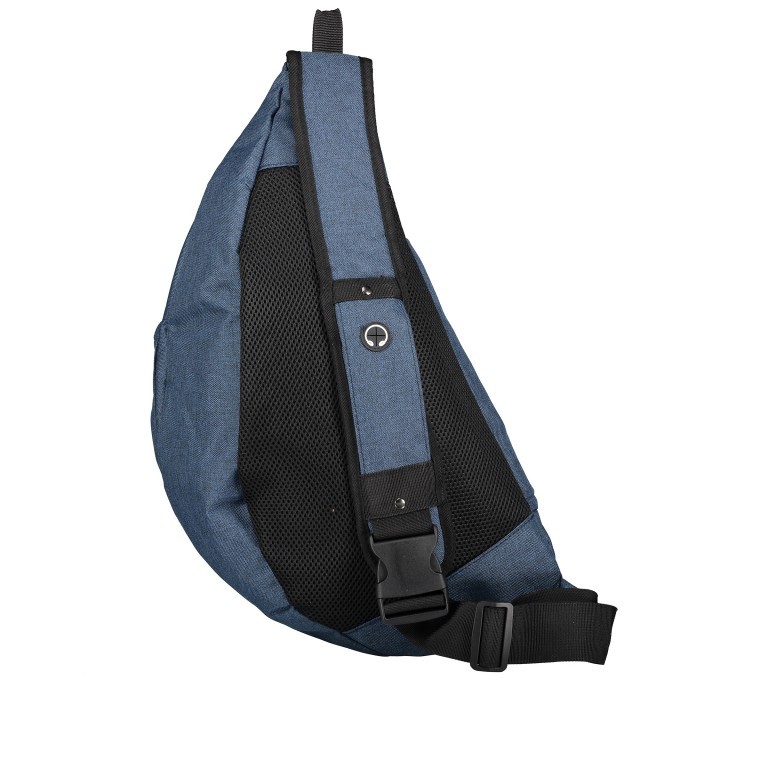 Freizeitrucksack Heaven Bodybag FU51-1128 Marine, Farbe: blau/petrol, Marke: Blackbeat, EAN: 8720088703700, Bild 4 von 8