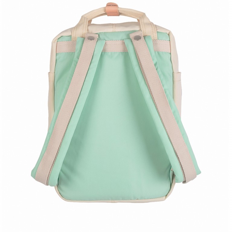 Rucksack Macaroon Bicolor Volumen 16 Liter Soda Cream, Farbe: grün/oliv, Marke: Doughnut, EAN: 4897065906981, Abmessungen in cm: 28x38x11, Bild 3 von 8
