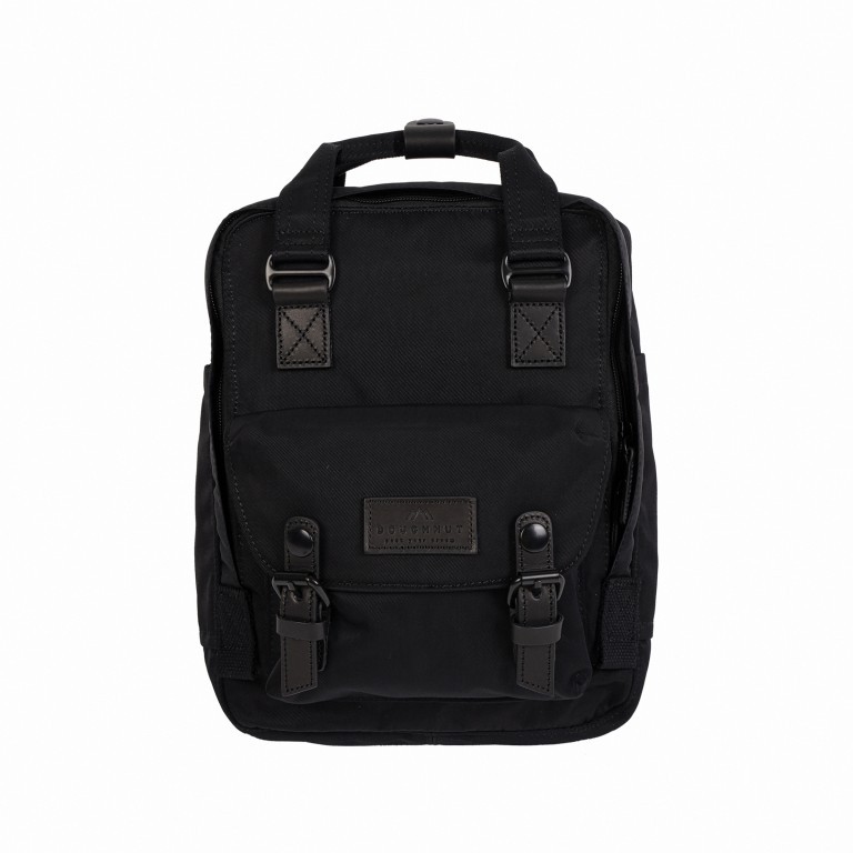 Rucksack Macaroon Mini Black Series Größe 7 Liter Black, Farbe: schwarz, Marke: Doughnut, EAN: 4897065907193, Abmessungen in cm: 21.5x30x9, Bild 1 von 5