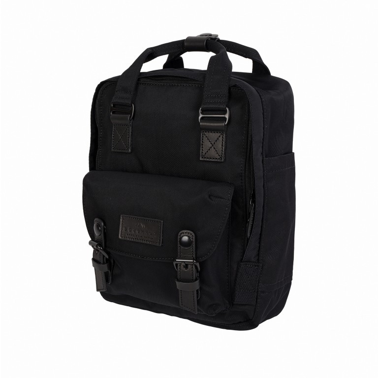 Rucksack Macaroon Mini Black Series Größe 7 Liter Black, Farbe: schwarz, Marke: Doughnut, EAN: 4897065907193, Abmessungen in cm: 21.5x30x9, Bild 2 von 5