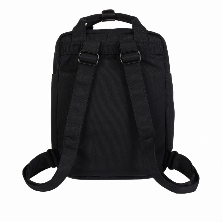 Rucksack Macaroon Mini Black Series Größe 7 Liter Black, Farbe: schwarz, Marke: Doughnut, EAN: 4897065907193, Abmessungen in cm: 21.5x30x9, Bild 3 von 5