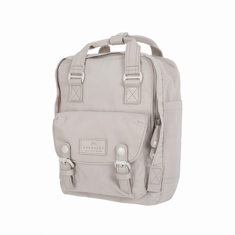 Rucksack Macaroon Mini Pastell Series Größe 7 Liter Stone, Farbe: taupe/khaki, Marke: Doughnut, EAN: 4897065909753, Abmessungen in cm: 21.5x30x9, Bild 2 von 5