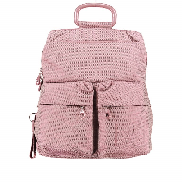 Rucksack MD20 QMTZ4 Pale Blush, Farbe: rosa/pink, Marke: Mandarina Duck, EAN: 8032803727183, Abmessungen in cm: 28x34x11, Bild 1 von 6