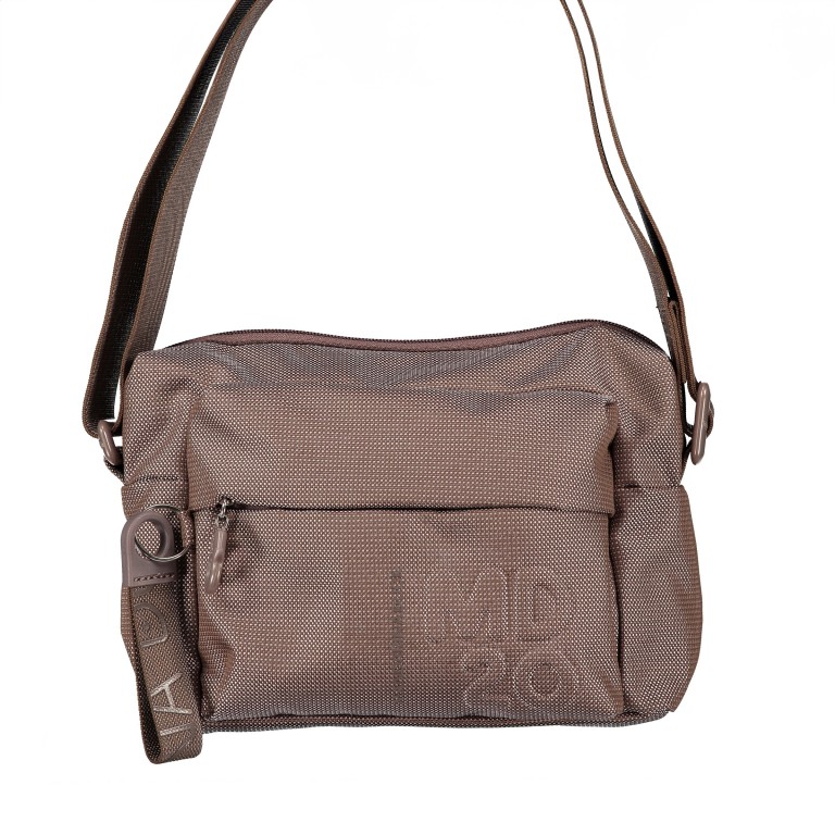 Umhängetasche MD20 QMTT7 Taupe, Farbe: taupe/khaki, Marke: Mandarina Duck, EAN: 8032803689535, Abmessungen in cm: 22x17x9.5, Bild 1 von 6