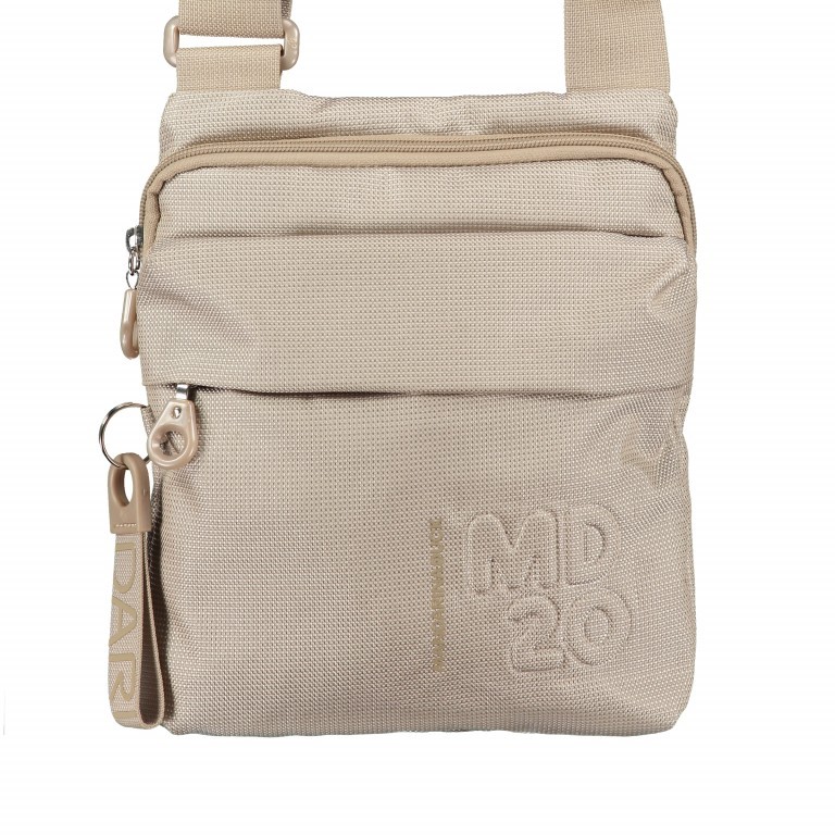 Umhängetasche MD20 QMT04 Irish Cream, Farbe: beige, Marke: Mandarina Duck, EAN: 8032803725714, Abmessungen in cm: 21x24x5, Bild 1 von 7