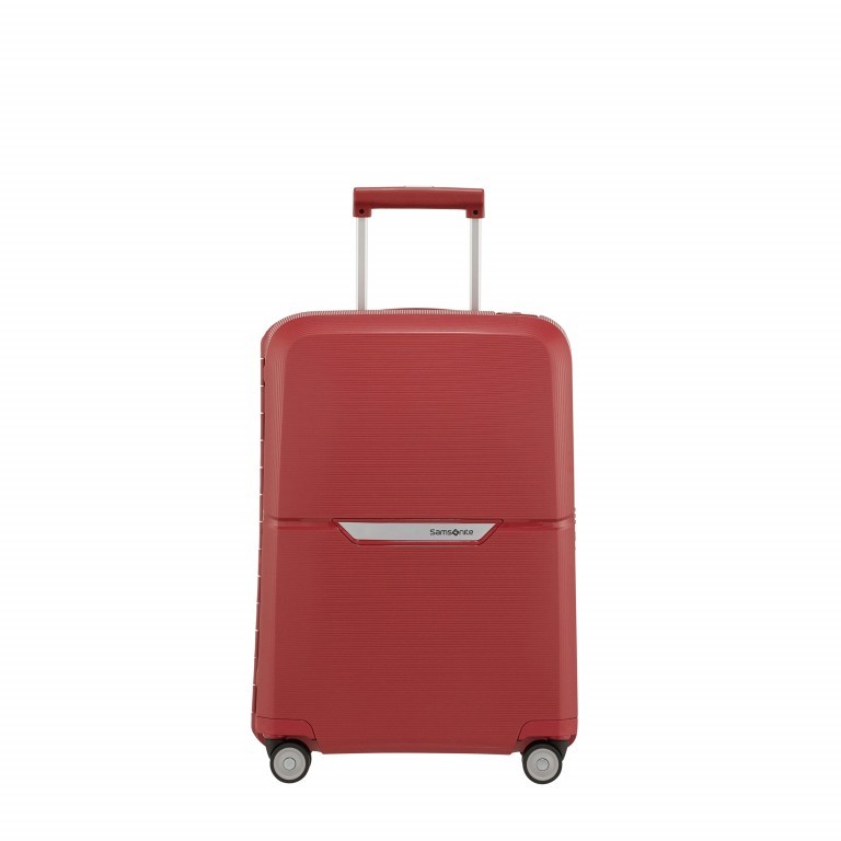 Koffer Magnum Spinner 55 Rust Red, Farbe: rot/weinrot, Marke: Samsonite, EAN: 5414847884580, Abmessungen in cm: 40x55x20, Bild 1 von 7