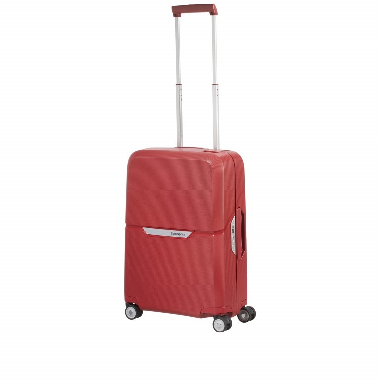 Koffer Magnum Spinner 55 Rust Red, Farbe: rot/weinrot, Marke: Samsonite, EAN: 5414847884580, Abmessungen in cm: 40x55x20, Bild 7 von 7