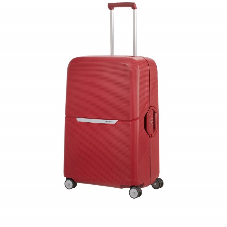Koffer Magnum Spinner 75 Rust Red, Farbe: rot/weinrot, Marke: Samsonite, EAN: 5414847884689, Abmessungen in cm: 51x75x32, Bild 7 von 7