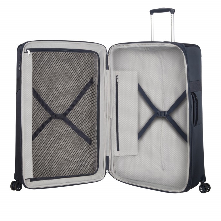 Koffer Duopack Spinner 78 erweiterbar Blue, Farbe: blau/petrol, Marke: Samsonite, EAN: 5400520021335, Abmessungen in cm: 48x78x35, Bild 6 von 8