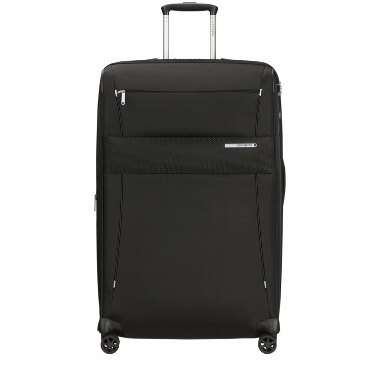 Koffer Duopack Spinner 78 erweiterbar Black, Farbe: schwarz, Marke: Samsonite, EAN: 5400520021328, Abmessungen in cm: 48x78x35, Bild 1 von 8