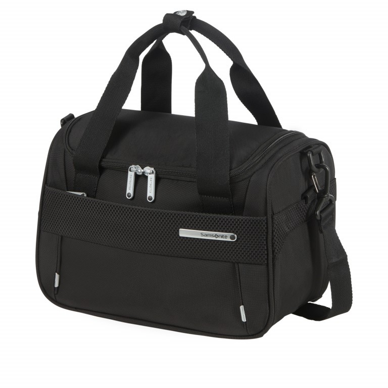 Kosmetikkoffer Duopack Beauty Case Black, Farbe: schwarz, Marke: Samsonite, EAN: 5400520021380, Abmessungen in cm: 32x21x22, Bild 2 von 6