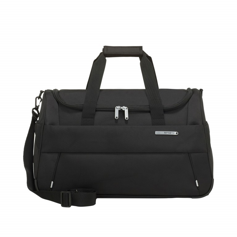 Reisetasche Duopack Duffle 53 mit Smart Sleeve Black, Farbe: schwarz, Marke: Samsonite, EAN: 5400520021410, Bild 1 von 6