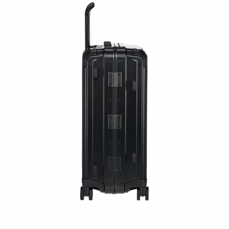 Koffer Lite-Box Spinner 55 Aluminium Black, Farbe: schwarz, Marke: Samsonite, EAN: 5414847961540, Abmessungen in cm: 40x55x23, Bild 4 von 11