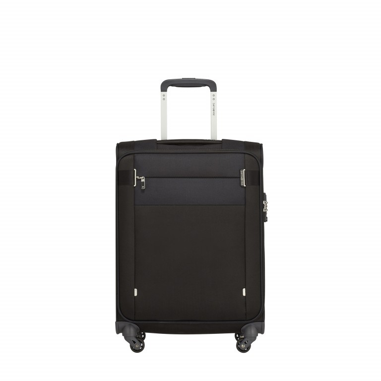 Koffer Citybeat Spinner 55 Black, Farbe: schwarz, Marke: Samsonite, EAN: 5400520023971, Abmessungen in cm: 40x55x20, Bild 1 von 10