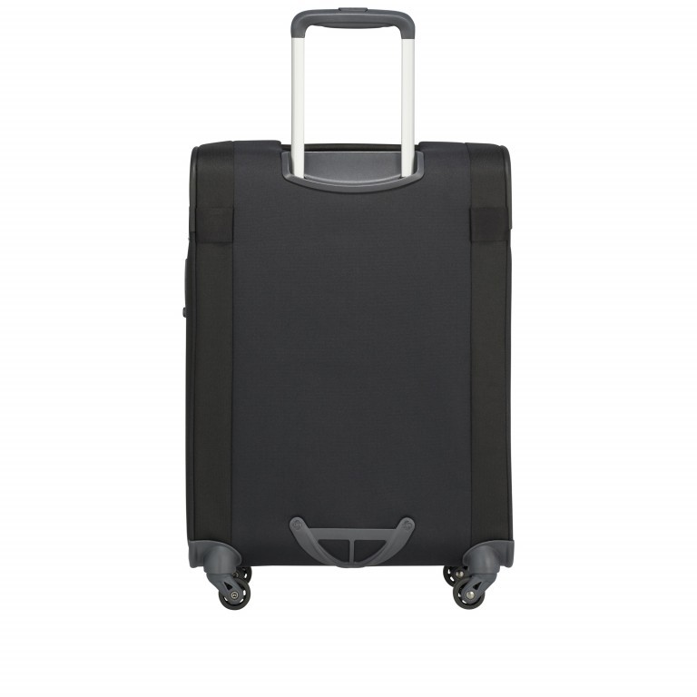 Koffer Citybeat Spinner 55 Black, Farbe: schwarz, Marke: Samsonite, EAN: 5400520023971, Abmessungen in cm: 40x55x20, Bild 5 von 10