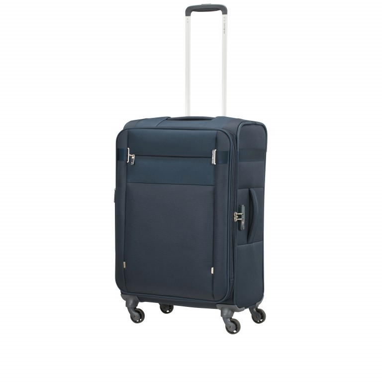 Koffer Citybeat Spinner 66 erweiterbar Navy Blue, Farbe: blau/petrol, Marke: Samsonite, EAN: 5400520024046, Abmessungen in cm: 42x66x28, Bild 8 von 8