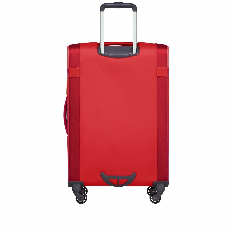 Koffer Citybeat Spinner 66 erweiterbar Red, Farbe: rot/weinrot, Marke: Samsonite, EAN: 5400520024053, Abmessungen in cm: 42x66x28, Bild 5 von 8