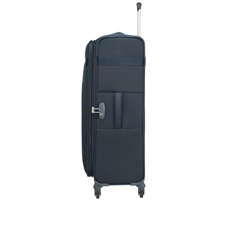 Koffer Citybeat Spinner 78 erweiterbar Navy Blue, Farbe: blau/petrol, Marke: Samsonite, EAN: 5400520024091, Abmessungen in cm: 47x78x30, Bild 3 von 8