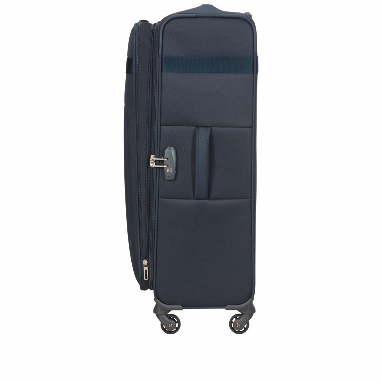 Koffer Citybeat Spinner 78 erweiterbar Navy Blue, Farbe: blau/petrol, Marke: Samsonite, EAN: 5400520024091, Abmessungen in cm: 47x78x30, Bild 7 von 8