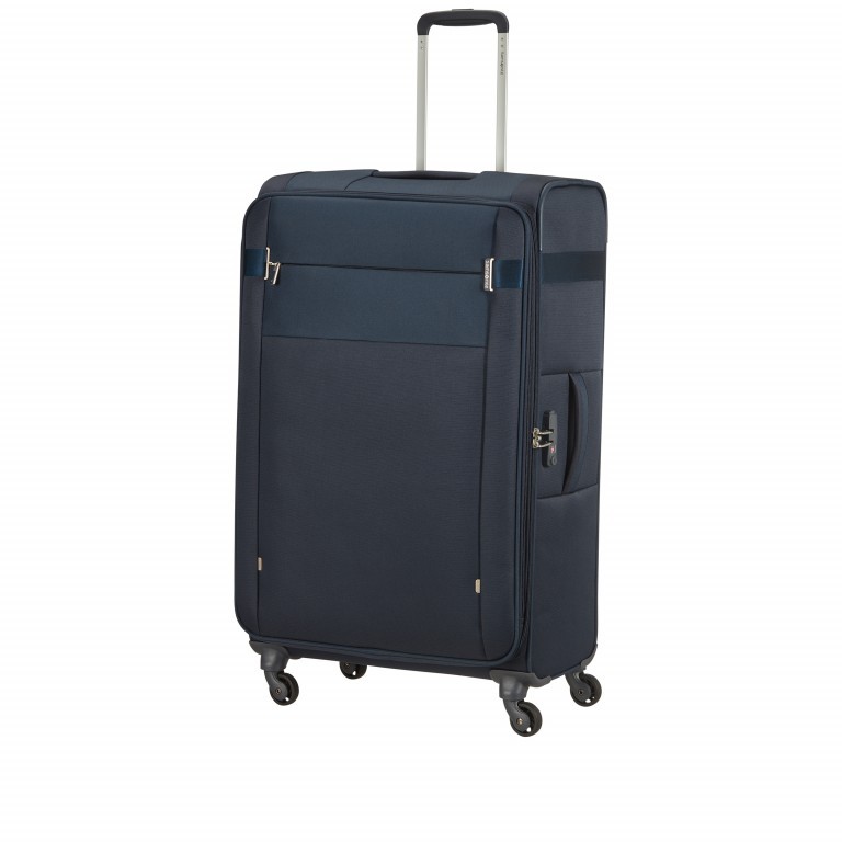 Koffer Citybeat Spinner 78 erweiterbar Navy Blue, Farbe: blau/petrol, Marke: Samsonite, EAN: 5400520024091, Abmessungen in cm: 47x78x30, Bild 8 von 8