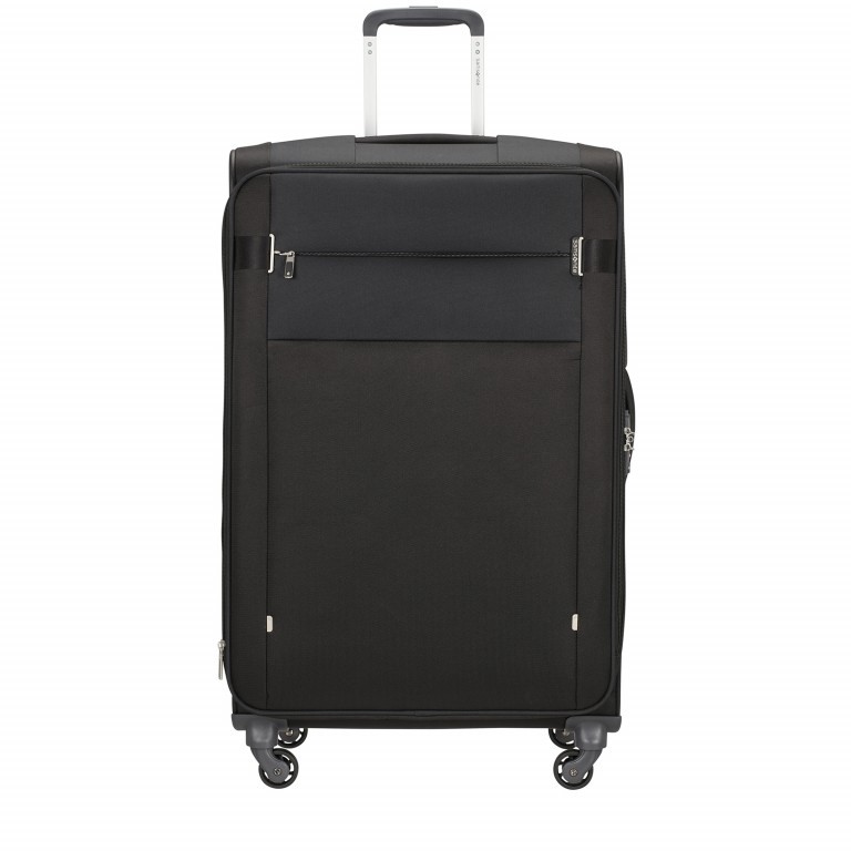 Koffer Citybeat Spinner 78 erweiterbar Black, Farbe: schwarz, Marke: Samsonite, EAN: 5400520024077, Abmessungen in cm: 47x78x30, Bild 1 von 8