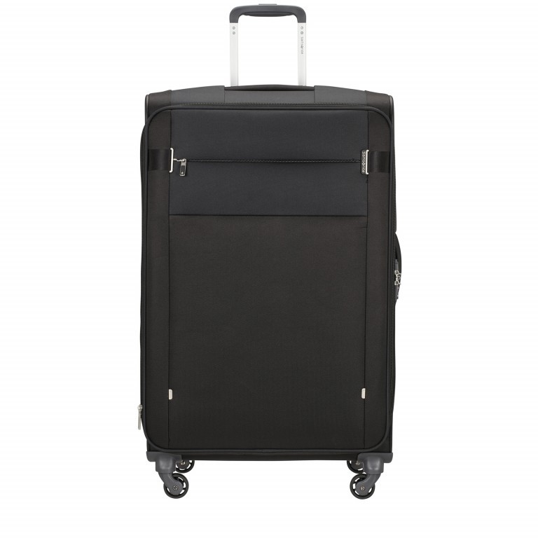 Koffer Citybeat Spinner 78 erweiterbar Black, Farbe: schwarz, Marke: Samsonite, EAN: 5400520024077, Abmessungen in cm: 47x78x30, Bild 1 von 8