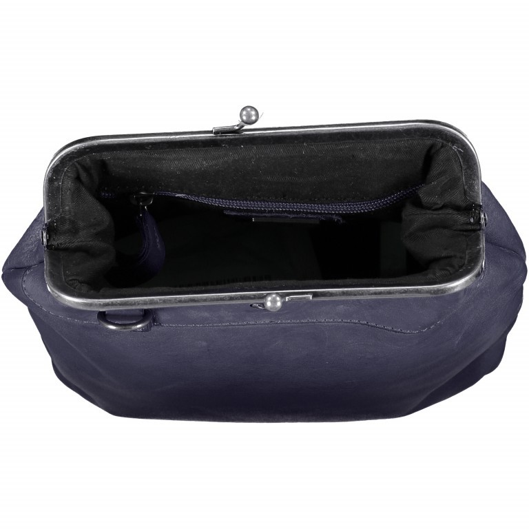 Umhängetasche Anchor-Love Bonnie B3.7841 mit Knipsverschluss Midnight Navy, Farbe: blau/petrol, Marke: Harbour 2nd, EAN: 4046478037885, Abmessungen in cm: 24.5x25.5x4, Bild 7 von 7