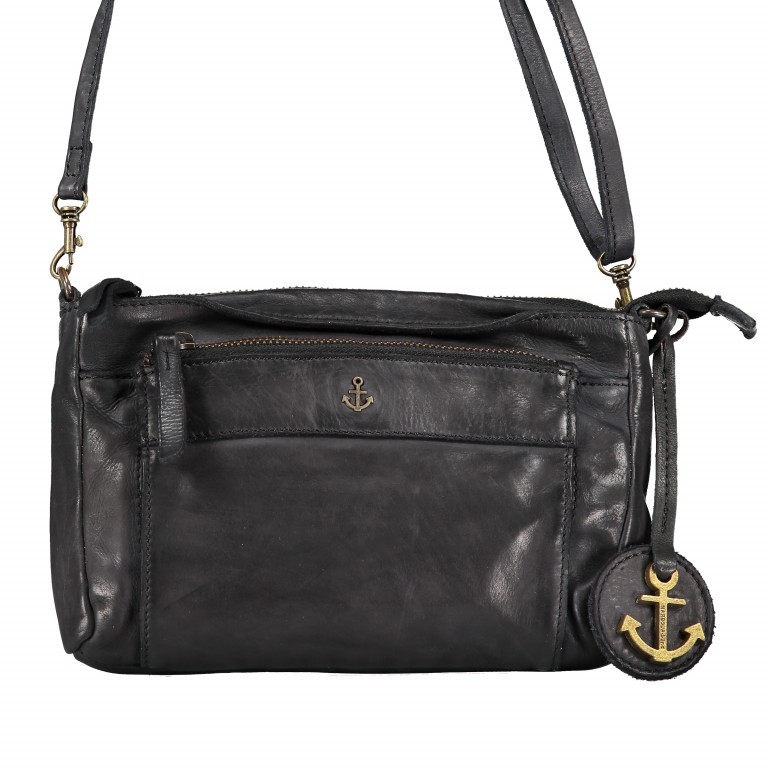 Umhängetasche / Gürteltasche Anchor-Love Violetta B3.9806 Dark Ash, Farbe: anthrazit, Marke: Harbour 2nd, EAN: 4046478043787, Abmessungen in cm: 21x16x4, Bild 1 von 11