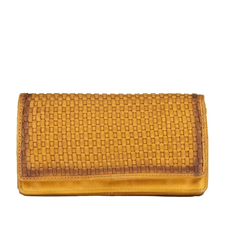 Geldbörse Soft-Weaving Shelly B3.2224 Oriental Mustard, Farbe: gelb, Marke: Harbour 2nd, EAN: 4046478044784, Abmessungen in cm: 18.5x10x3, Bild 1 von 5