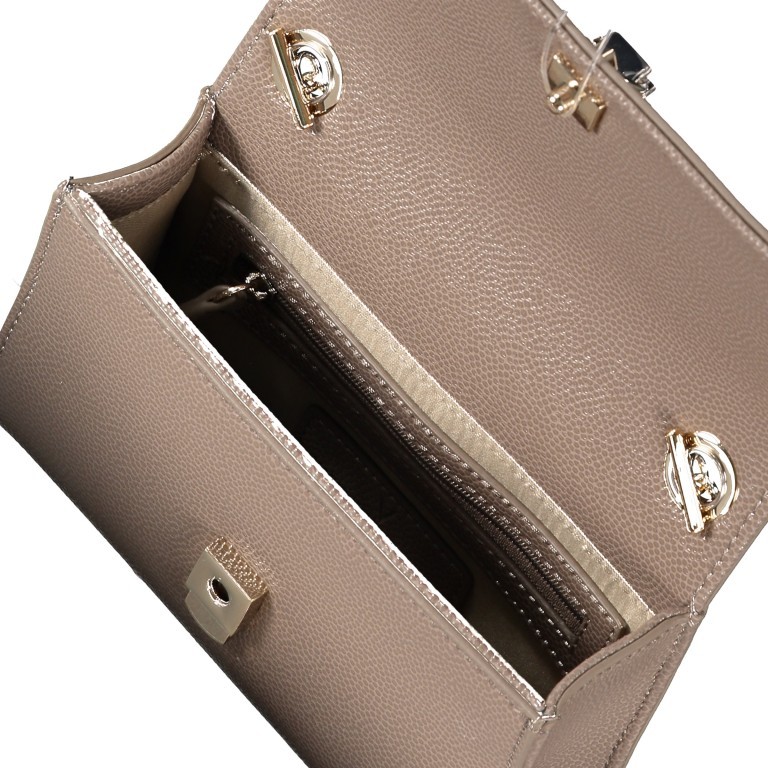 Umhängetasche Divina Taupe, Farbe: taupe/khaki, Marke: Valentino Bags, EAN: 8052790917473, Abmessungen in cm: 17.5x11.5x6, Bild 6 von 6