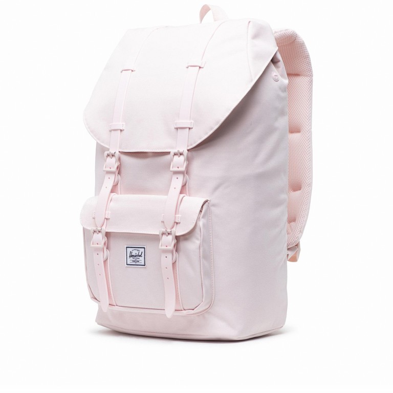 Rucksack Little America Rubber Straps Volumen 23 Liter Rosa, Farbe: rosa/pink, Marke: Herschel, EAN: 0828432391615, Abmessungen in cm: 28x50x17, Bild 2 von 5