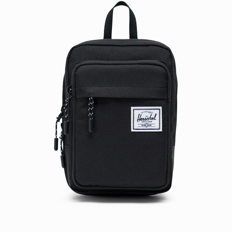 Umhängetasche Form Large Black, Farbe: schwarz, Marke: Herschel, EAN: 0828432235117, Abmessungen in cm: 14x20.5x6.5, Bild 1 von 3