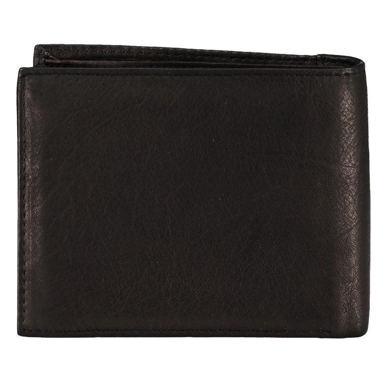 Scheintasche New Vintage Schwarz, Farbe: schwarz, Marke: Hausfelder Manufaktur, EAN: 4039584251757, Abmessungen in cm: 12.3x9.5x1.5, Bild 3 von 5