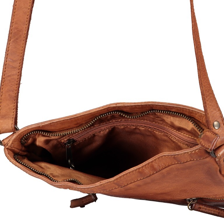 Umhängetasche Lavato CL35556B Cognac, Farbe: cognac, Marke: Blackbeat, EAN: 8717741895568, Abmessungen in cm: 25x25x8.5, Bild 6 von 6
