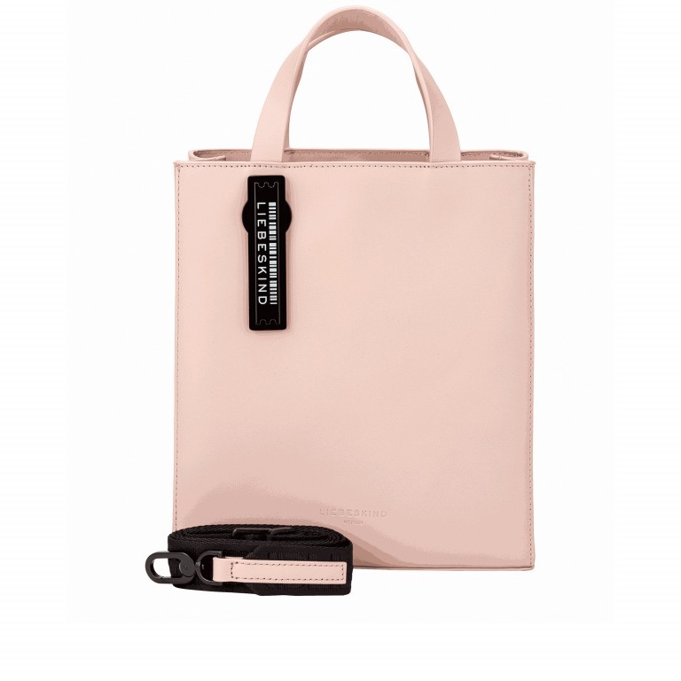 Handtasche Paper Bag Tote S Carter Dusty Rose, Farbe: rosa/pink, Marke: Liebeskind Berlin, EAN: 4058629129561, Abmessungen in cm: 22x25x12, Bild 1 von 7