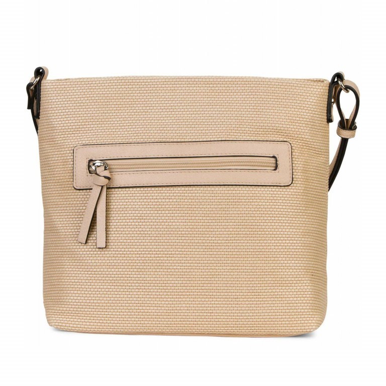 Umhängetasche Anja Sand, Farbe: beige, Marke: Tamaris, EAN: 4063512005662, Abmessungen in cm: 24x24x10, Bild 4 von 7