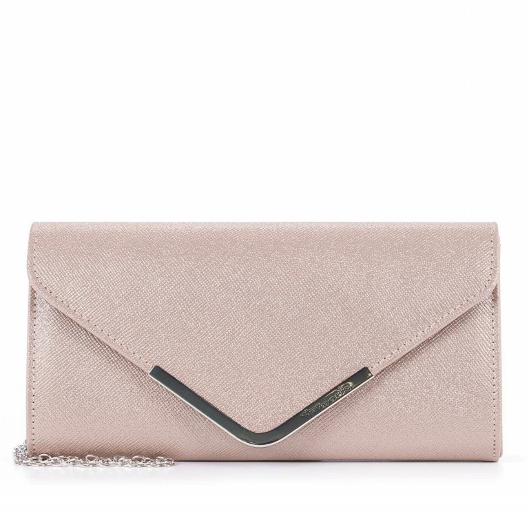 Umhängetasche / Clutch Amalia Champagner, Farbe: beige, Marke: Tamaris, EAN: 4063512009783, Abmessungen in cm: 26x13x5, Bild 1 von 7