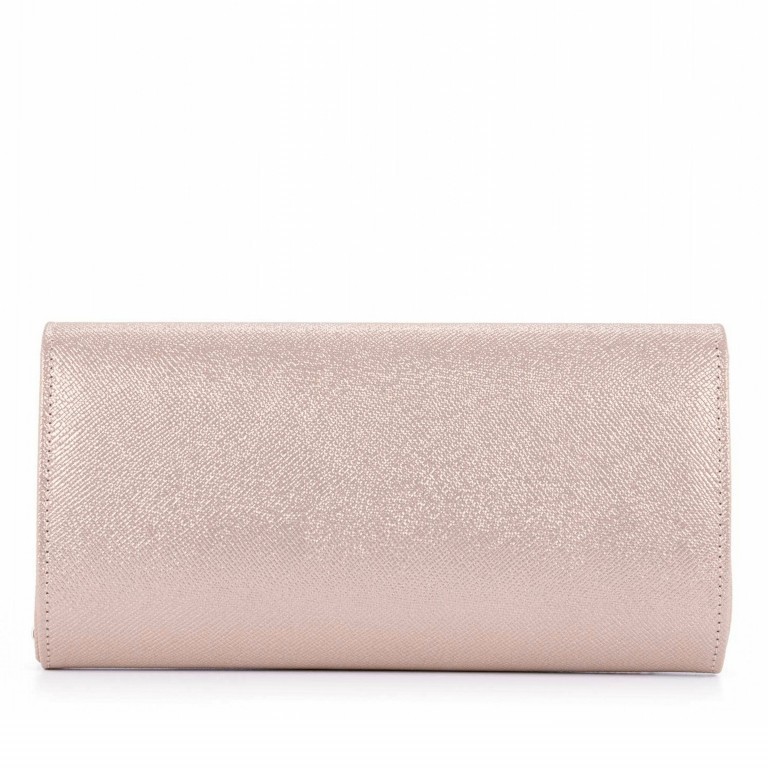 Umhängetasche / Clutch Amalia Champagner, Farbe: beige, Marke: Tamaris, EAN: 4063512009783, Abmessungen in cm: 26x13x5, Bild 3 von 7