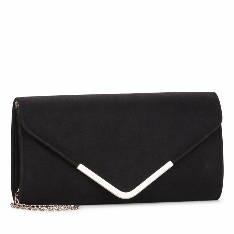 Umhängetasche / Clutch Amalia Black, Farbe: schwarz, Marke: Tamaris, EAN: 4063512000209, Abmessungen in cm: 26x13x5, Bild 2 von 7