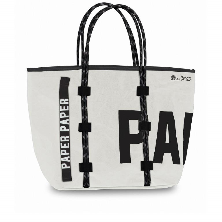 Shopper Weiß, Farbe: weiß, Marke: Fabrizio, EAN: 4002282174017, Abmessungen in cm: 35x34x20, Bild 1 von 1