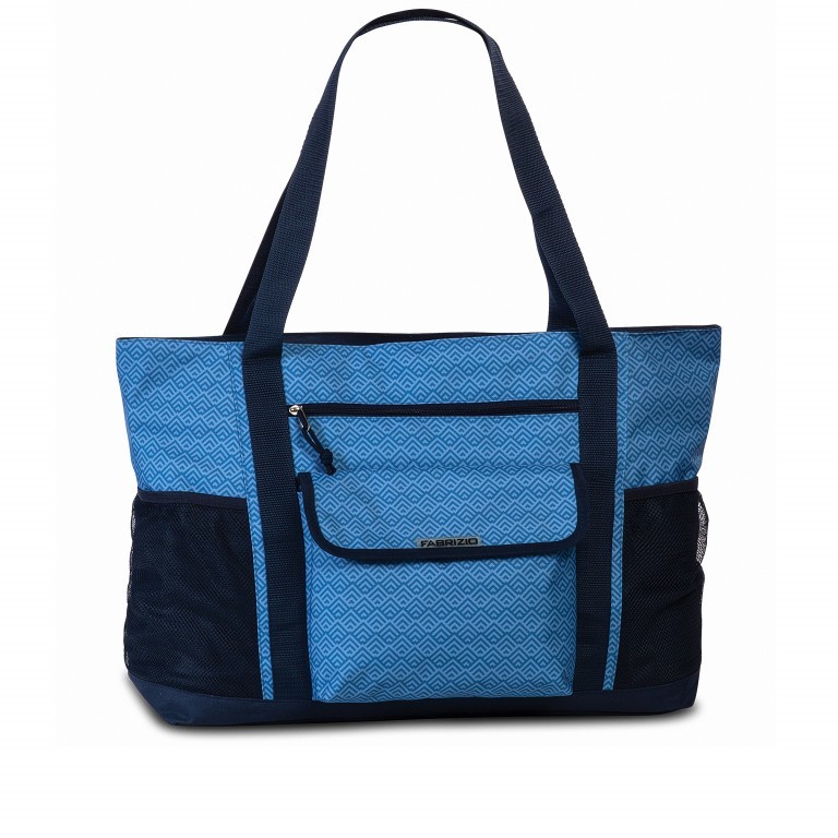 Badetasche Größe XXL California Blau, Farbe: blau/petrol, Marke: Fabrizio, EAN: 4002282172495, Bild 1 von 1