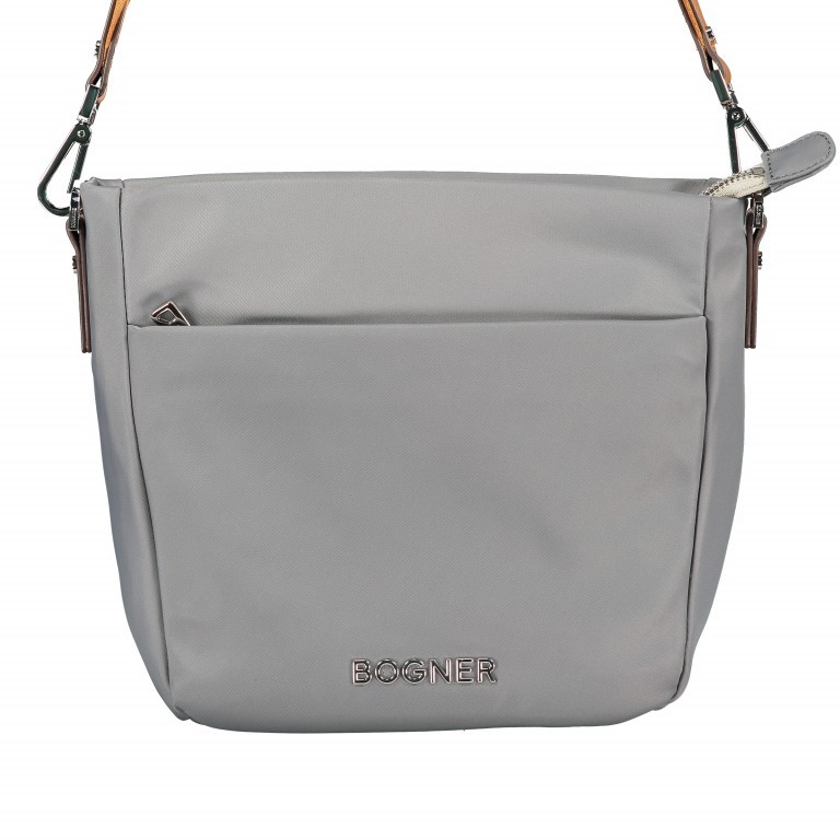 Umhängetasche Klosters Juna Light Grey, Farbe: grau, Marke: Bogner, EAN: 4053533797110, Abmessungen in cm: 23x23.5x9, Bild 1 von 8