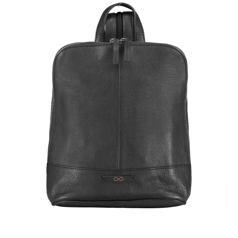 Rucksack Infinity Schwarz, Farbe: schwarz, Marke: Hausfelder Manufaktur, EAN: 4065646005068, Bild 1 von 6