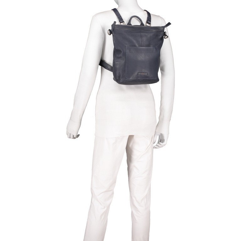 Rucksack Infinity Schwarz, Farbe: schwarz, Marke: Hausfelder Manufaktur, EAN: 4046478040120, Bild 4 von 8