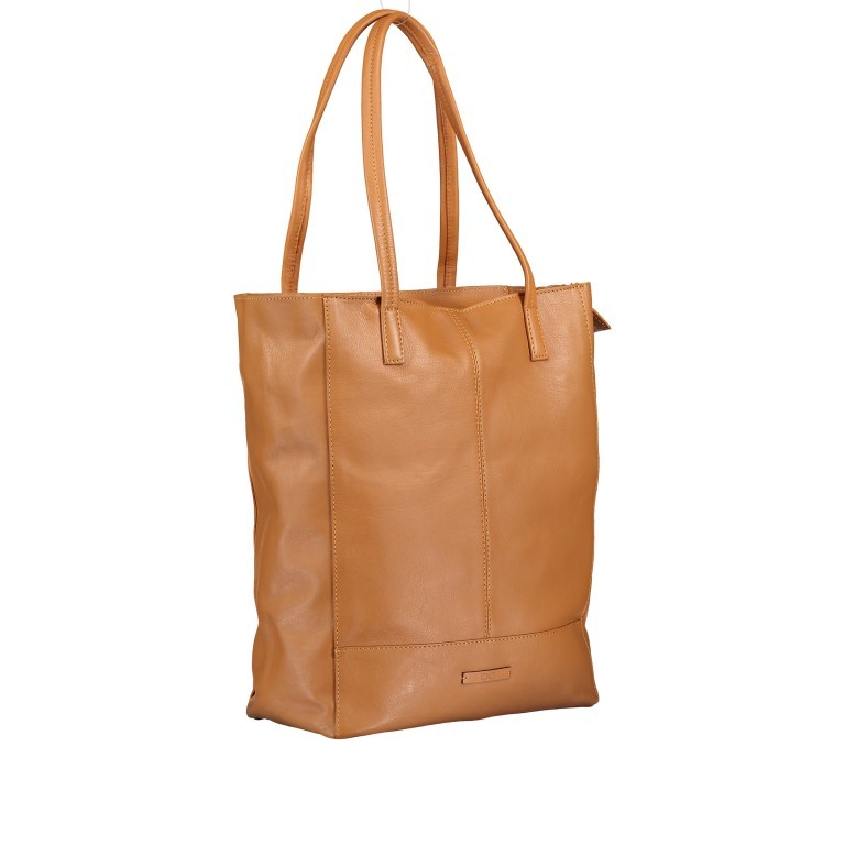 Shopper Infinity Curry, Farbe: gelb, Marke: Hausfelder Manufaktur, EAN: 4065646005099, Abmessungen in cm: 28x38x13.5, Bild 2 von 5