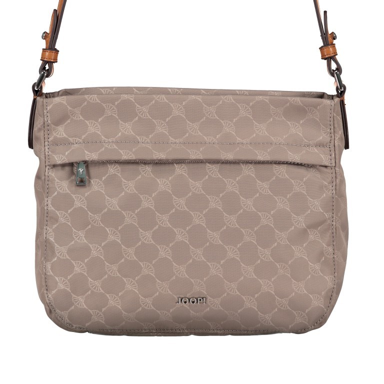 Umhängetasche Nylon Cornflower Annika MHZ Taupe, Farbe: taupe/khaki, Marke: Joop!, EAN: 4053533834495, Abmessungen in cm: 25x22x10, Bild 1 von 6